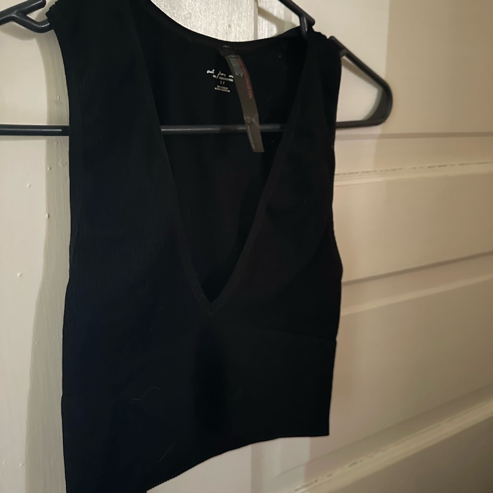Urban Outfitters Black V-cut Tank.